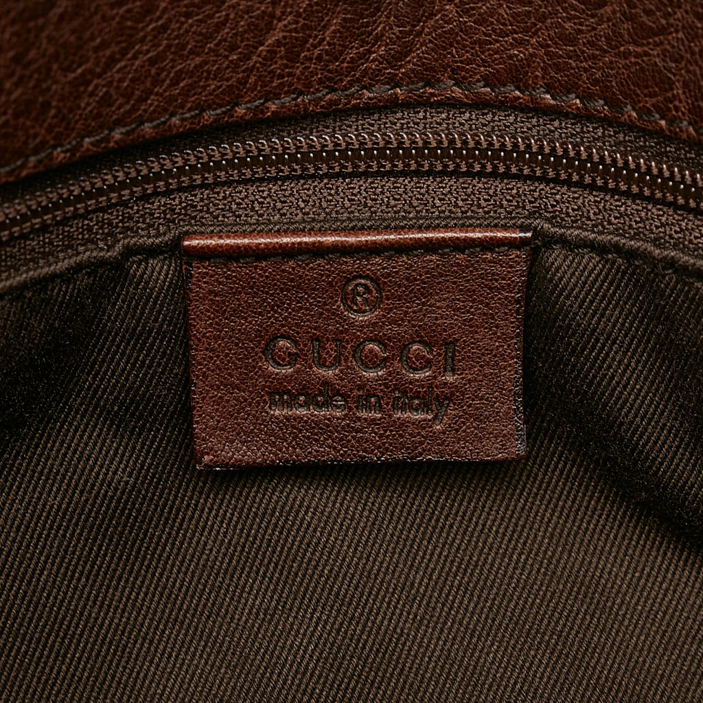 Gucci GG Canvas Horsebit Shoulder Bag (SHG-29071)
