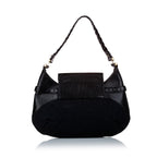 Gucci GG Canvas Horsebit Shoulder Bag (SHG-30316)