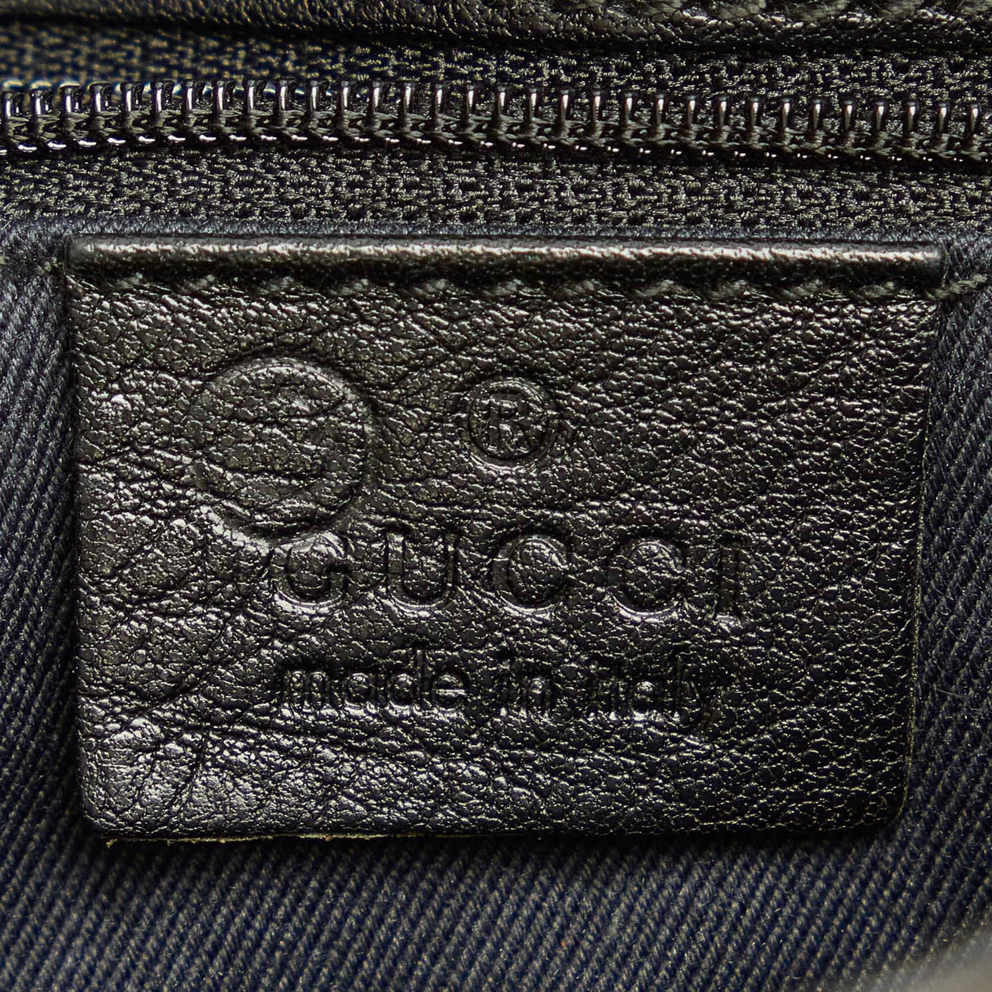 Gucci GG Canvas Horsebit Shoulder Bag (SHG-31966)
