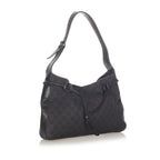 Gucci GG Canvas Horsebit Shoulder Bag (SHG-31966)