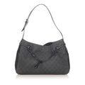 Gucci GG Canvas Horsebit Shoulder Bag (SHG-32126)