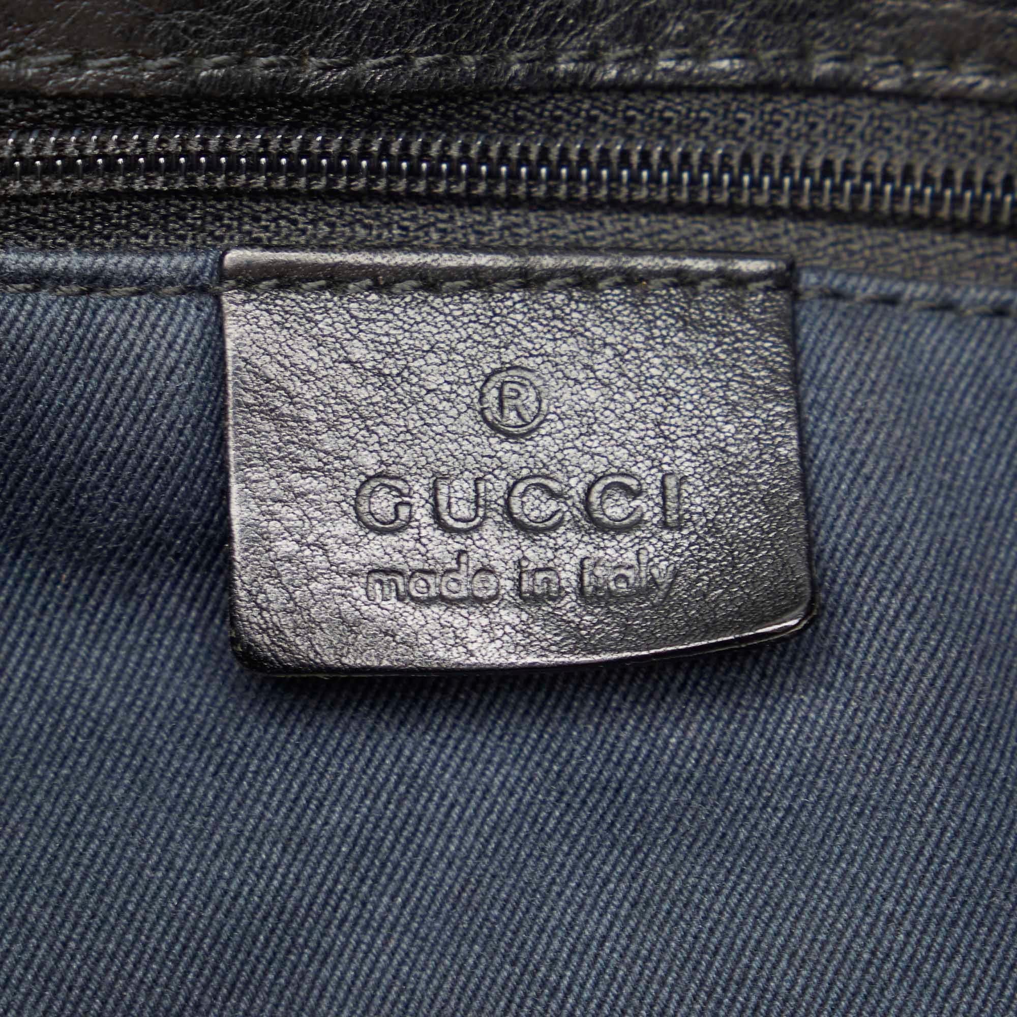 Gucci GG Canvas Horsebit Shoulder Bag (SHG-32126)
