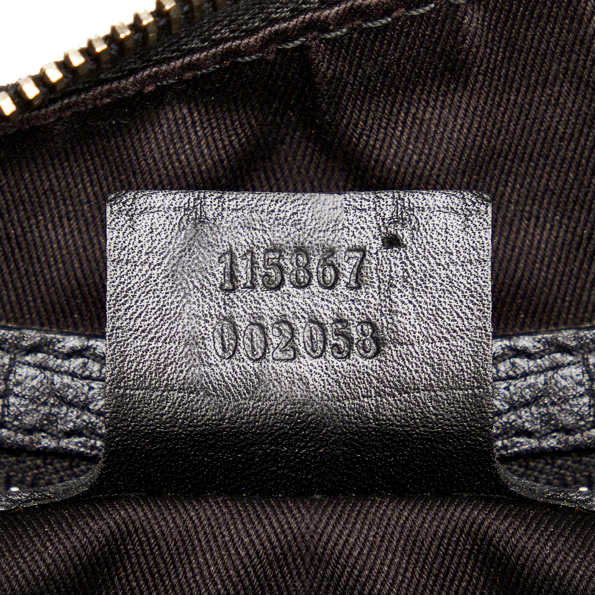Gucci GG Canvas Horsebit Shoulder Bag (SHG-wbDRzT)