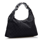 Gucci GG Canvas Horsebit Shoulder Bag (SHG-wbDRzT)