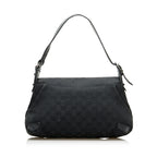 Gucci GG Canvas Horsebit Shoulder Bag (SHG-Tiyfj5)