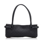Gucci GG Canvas Horsebit Shoulder Bag (SHG-QoPRpW)