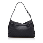 Gucci GG Canvas Horsebit Shoulder Bag (SHG-3xYnnv)