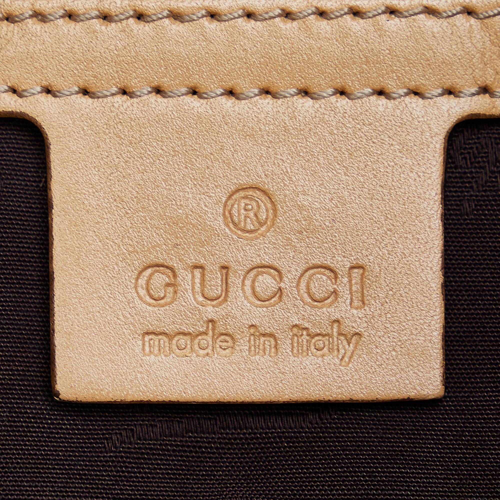 Gucci GG Canvas Horsebit Shoulder Bag (SHG-5o8Rw5)