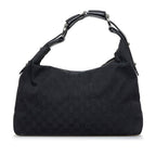 Gucci GG Canvas Horsebit Shoulder Bag (SHG-rc6XaO)