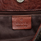 Gucci GG Canvas Horsebit Shoulder Bag (SHG-LWBer5)