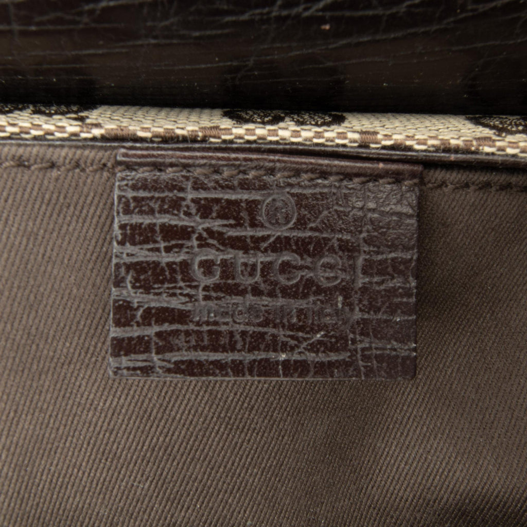 Gucci GG Canvas Horsebit Shoulder Bag (SHG-b3Qp4w)