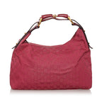 Gucci GG Canvas Horsebit Shoulder bag (SHG-30135)