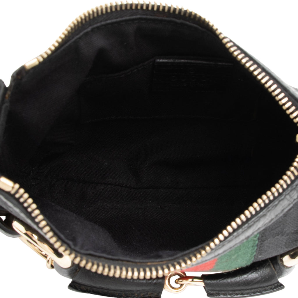 Gucci GG Canvas Horsebit Small Shoulder Bag (SHF-o36FPX)