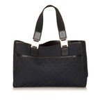Gucci GG Canvas Horsebit Tote Bag (SHG-31976)