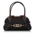 Gucci GG Canvas Horsebit Wave Handbag (SHG-31049)