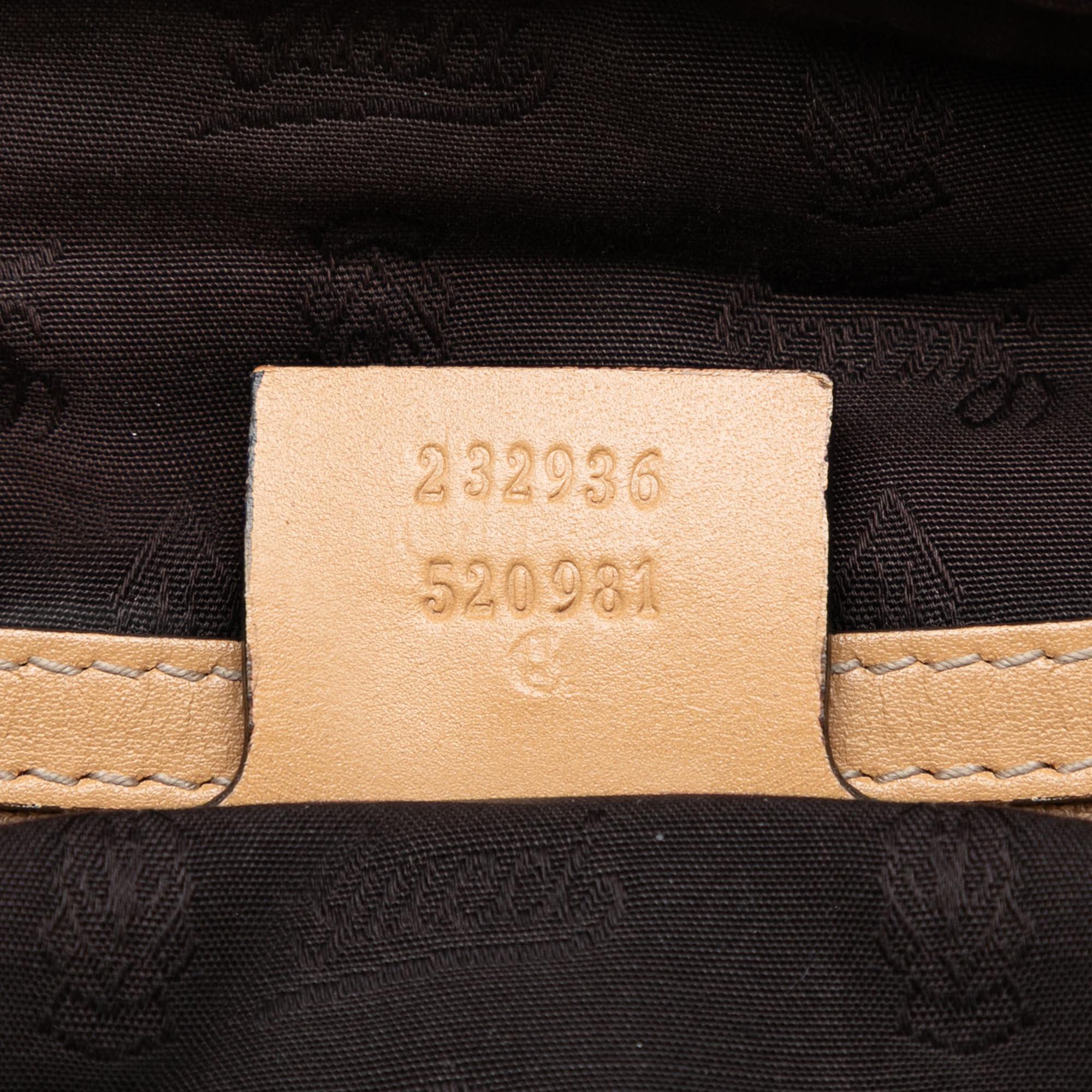 Gucci GG Canvas Horsebit Web Handbag