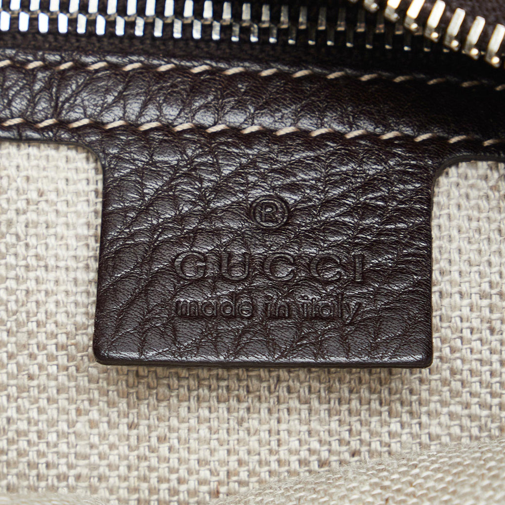 Gucci GG Canvas Icon Bit Satchel (SHG-u2vEb8)