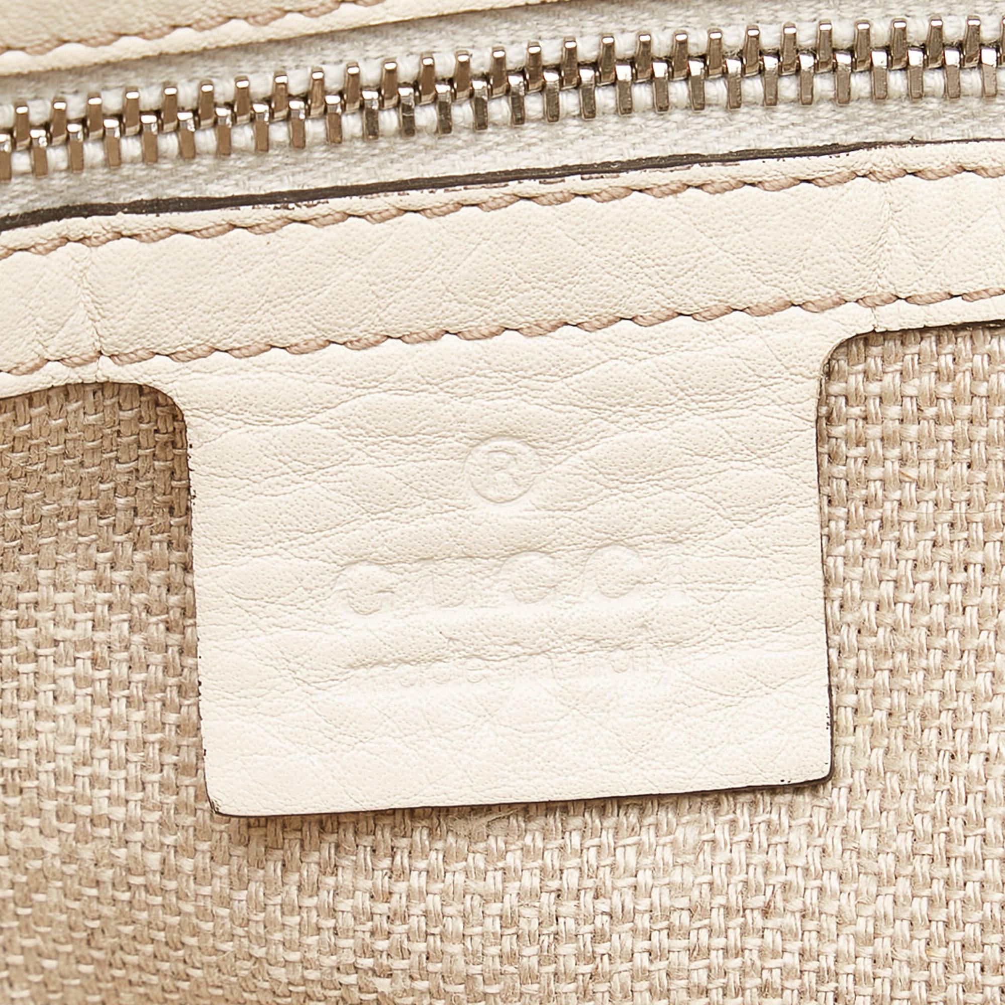 Gucci GG Canvas Icon Bit Tote Bag (SHG-28557)
