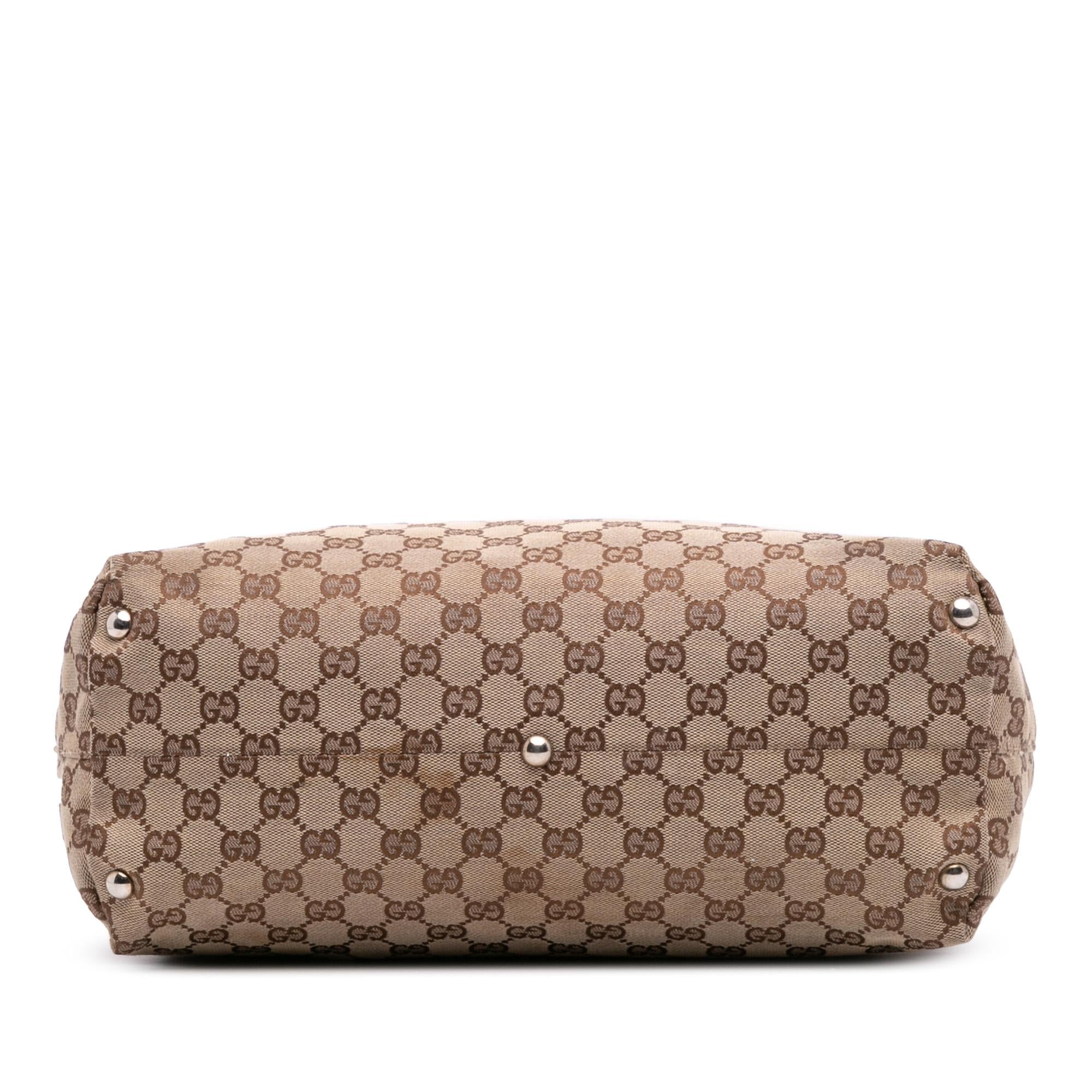 Gucci GG Canvas Icon Bit Tote