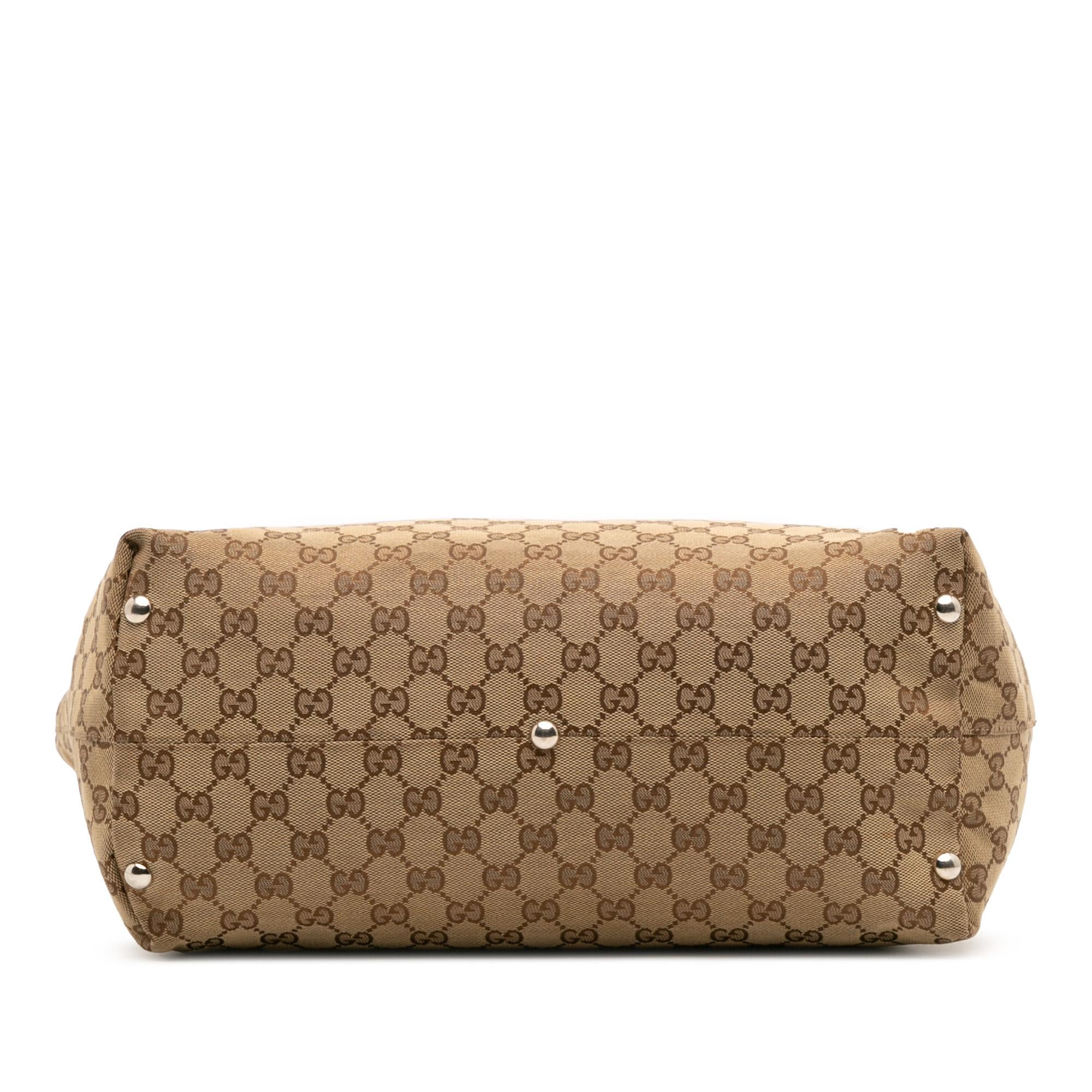 Gucci GG Canvas Icon Bit Tote