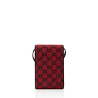 Gucci GG Canvas Interlocking G Flap Phone Crossbody