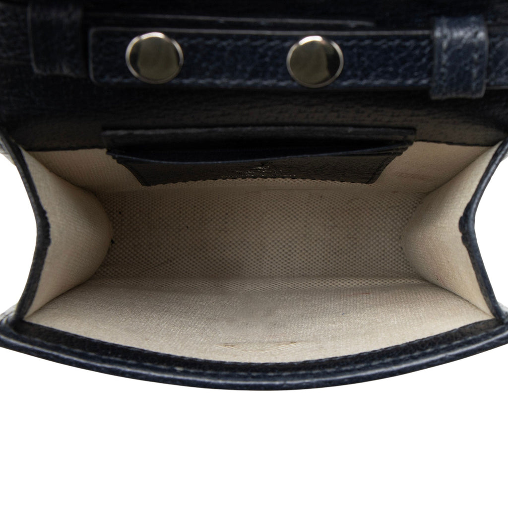 Gucci GG Canvas Interlocking G Flap Phone Crossbody