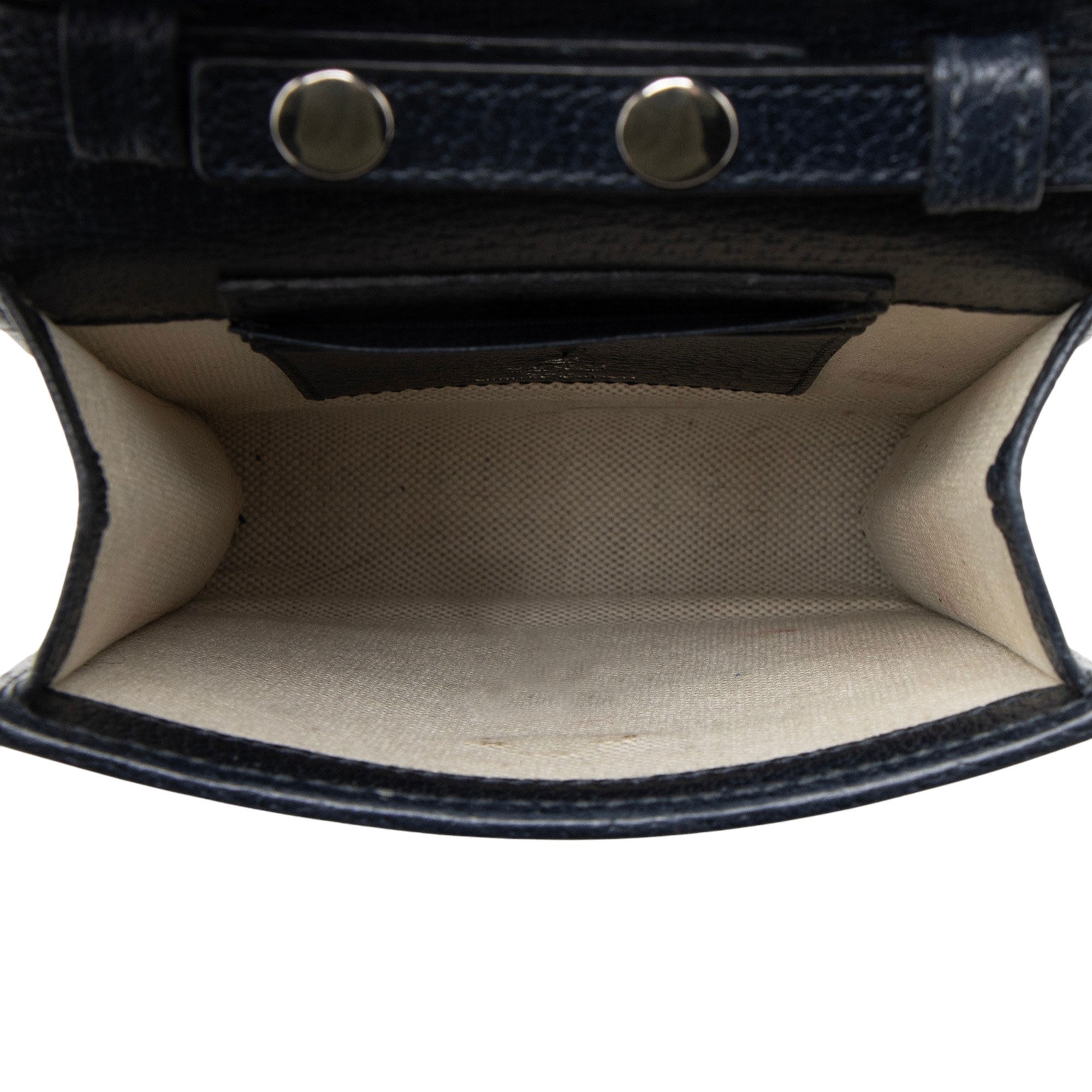 Gucci GG Canvas Interlocking G Flap Phone Crossbody
