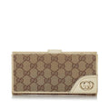 Gucci GG Canvas Interlocking G Long Wallet (SHG-29699)