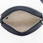 Gucci GG Canvas Interlocking G Patch Round Shoulder Bag (SHF-23569)