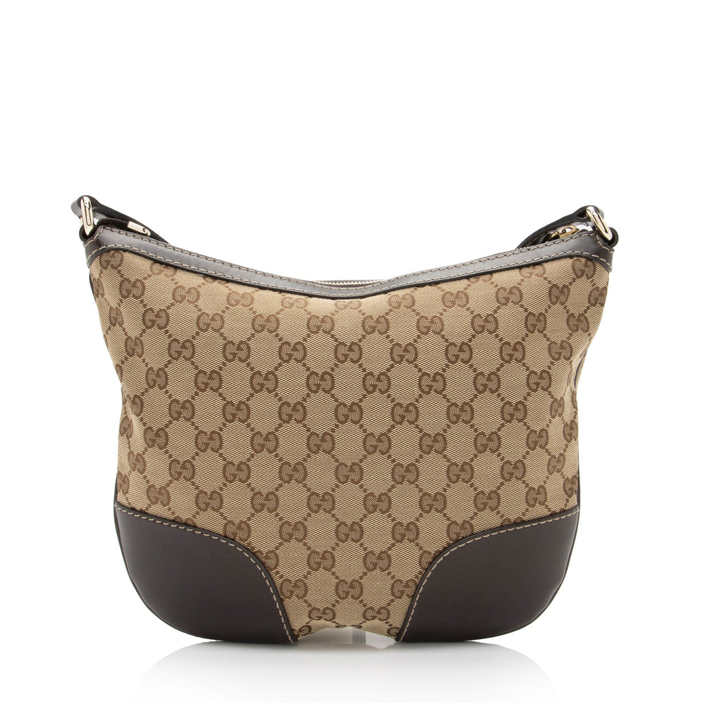 Gucci GG Canvas Interlocking Heart Crossbody Bag (SHF-2gSnDY)