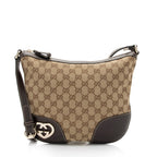 Gucci GG Canvas Interlocking Heart Crossbody Bag (SHF-2gSnDY)