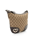 Gucci GG Canvas Interlocking Heart Crossbody Bag (SHF-2gSnDY)