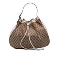 Gucci GG Canvas Interlocking Icon Drawstring Hobo