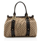 Gucci GG Canvas Interlocking Medium Tote - FINAL SALE (SHF-19043)