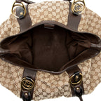 Gucci GG Canvas Interlocking Medium Tote - FINAL SALE (SHF-19043)