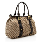 Gucci GG Canvas Interlocking Medium Tote - FINAL SALE (SHF-19043)