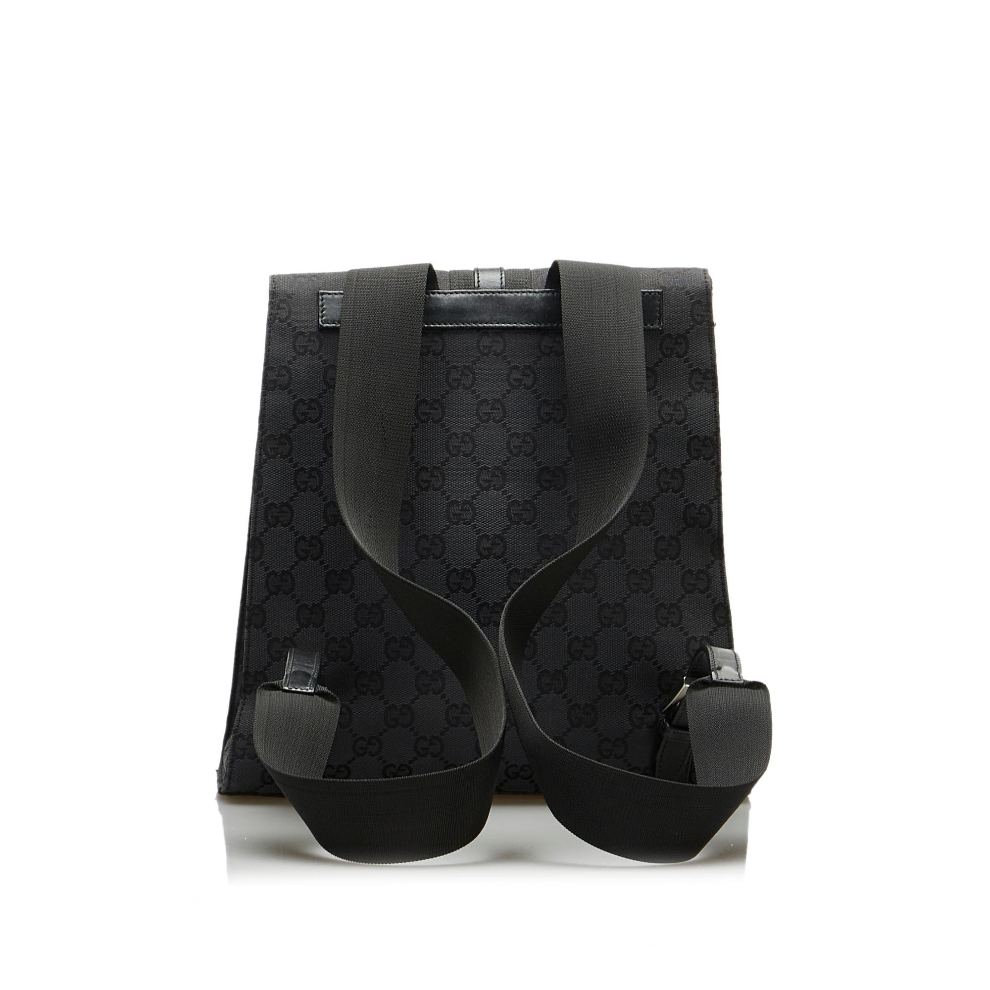 Gucci GG Canvas Jackie Backpack (SHG-b8tDCh)