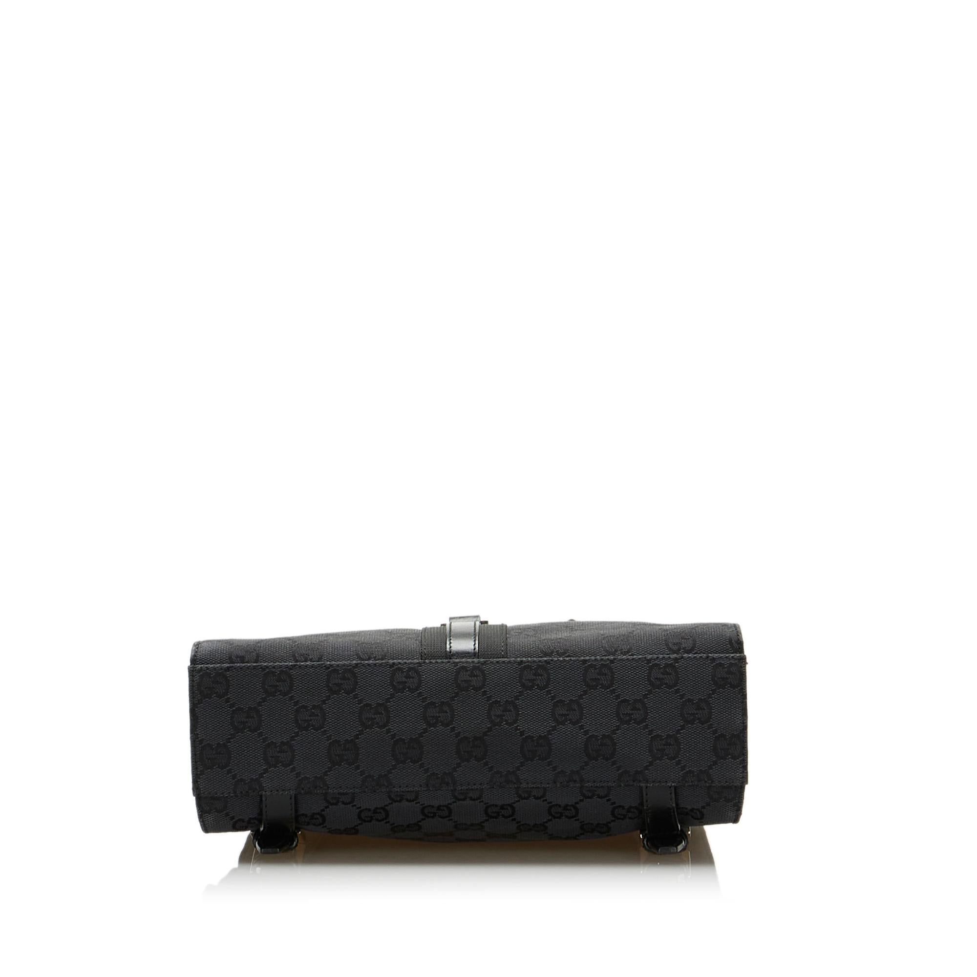 Gucci GG Canvas Jackie Backpack (SHG-b8tDCh)