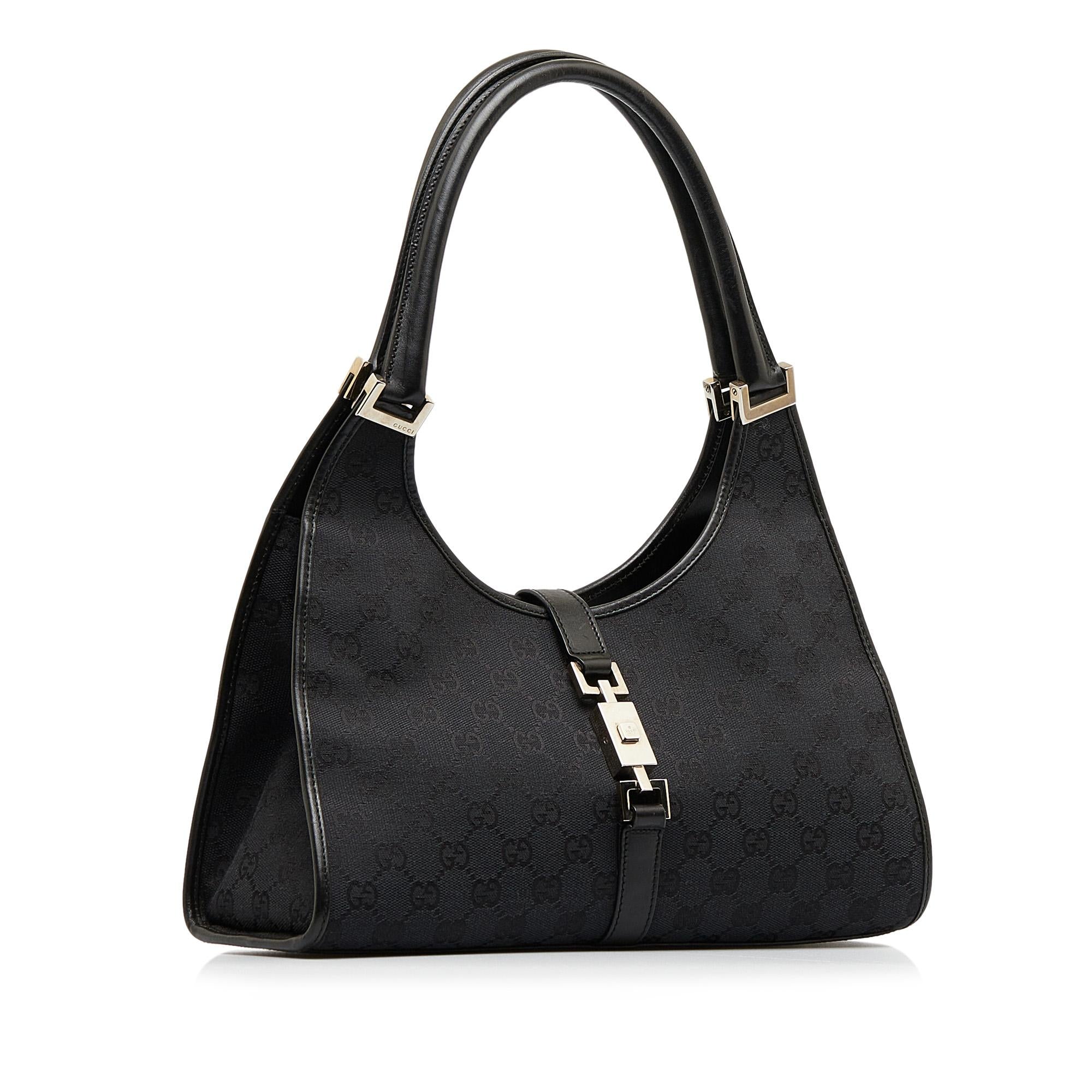 Gucci GG Canvas Jackie Bardot (SHG-LxroRX)