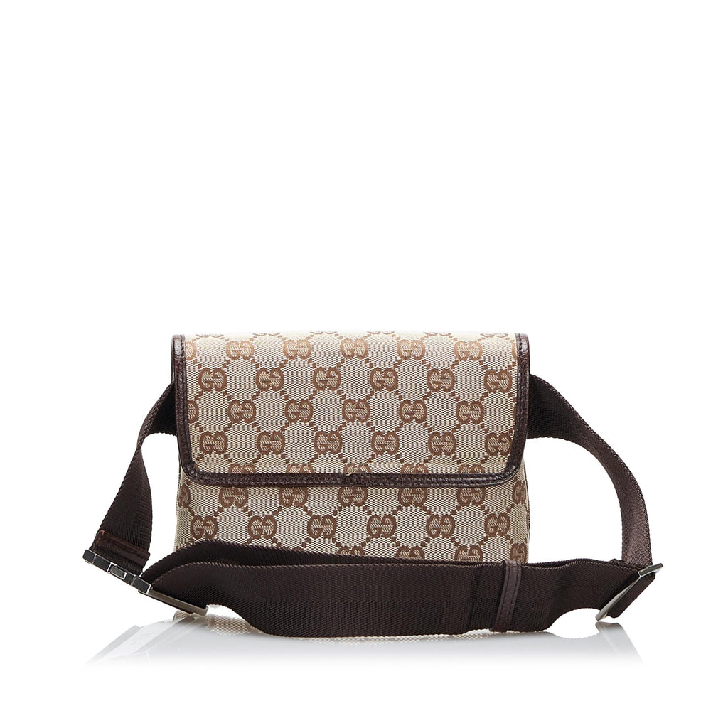 Gucci GG Canvas Jackie Belt Bag (SHG-2ZRcec)