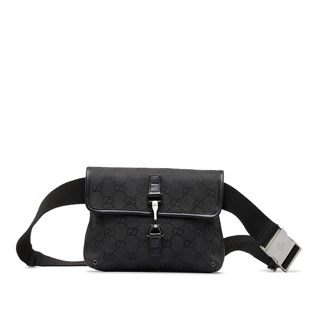 Gucci GG Canvas Jackie Belt Bag (SHG-qKm8H9)