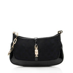 Gucci GG Canvas Jackie Chain Small Shoulder Bag (SHF-MrNplz)
