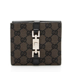 Gucci GG Canvas Jackie French Wallet (SHF-jqPlLy)