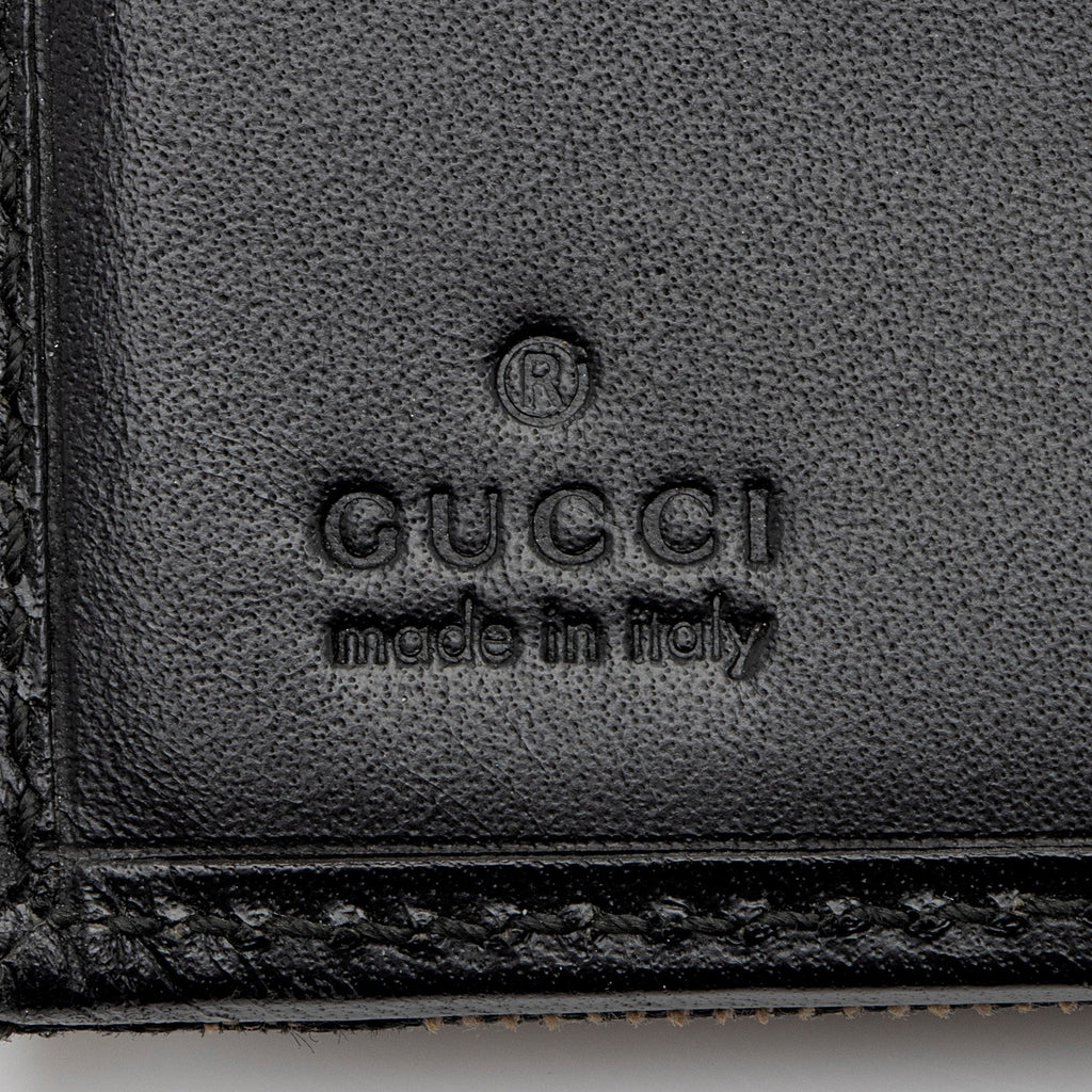 Gucci GG Canvas Jackie French Wallet (SHF-jqPlLy)