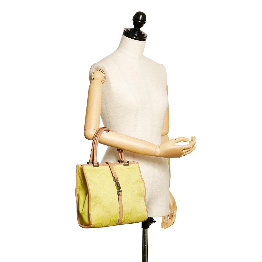 Gucci GG Canvas Jackie Handbag (SHG-29823)