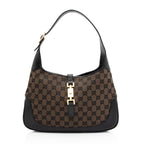 Gucci GG Canvas Jackie Hobo (SHF-HRXvrR)
