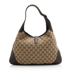 Gucci GG Canvas Jackie Medium Hobo (SHF-22079)