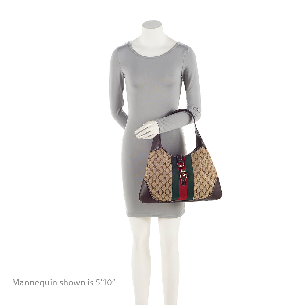 Gucci GG Canvas Jackie Medium Hobo (SHF-22079)