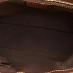 Gucci GG Canvas Jackie Piston Lock Handbag (SHG-oonzW2)