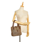 Gucci GG Canvas Jackie Piston Lock Handbag (SHG-oonzW2)